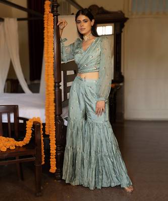 Bustier + Sharara 1