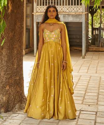 Anarkali + Dupatta 1