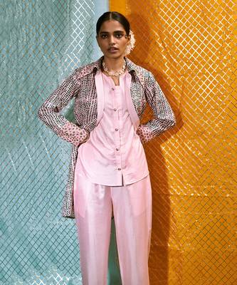 Top + Pants + Short Kurta 4