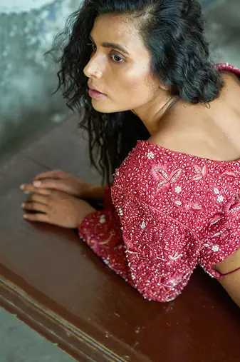 Bustier With Gharara