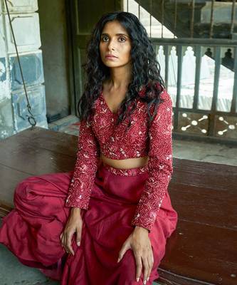 Bustier With Gharara 3