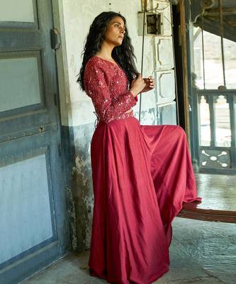 Bustier With Gharara 1