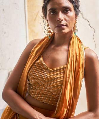 Bustier + Drape Skirt 2