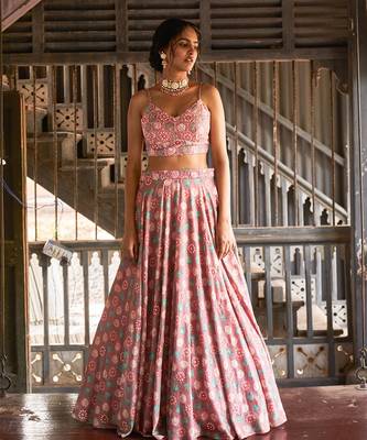 Bustier+ Skirt + Lehenga 1