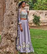 Bustier + Skirt + Dupatta