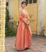 Bustier + Skirt + Dupatta