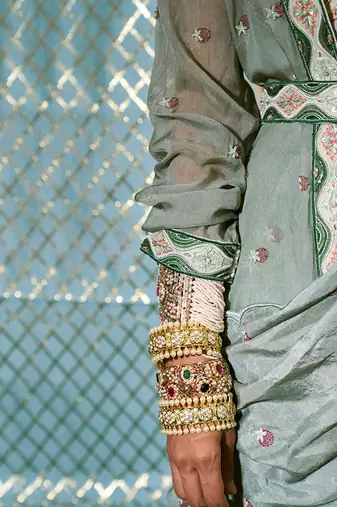 Bustier + Pant Saree