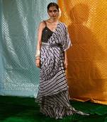 Bustier + Fish Cut Saree