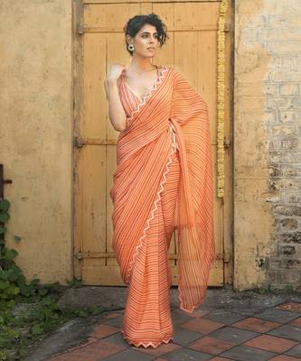 Bustier + Saree 1