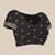 Black woven pure paithani silk saree with blouse