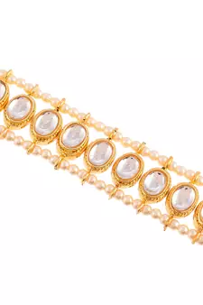 Gold hair-accessories