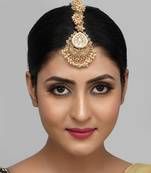 Gold pearl hair-accessories