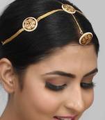 Gold hair-accessories