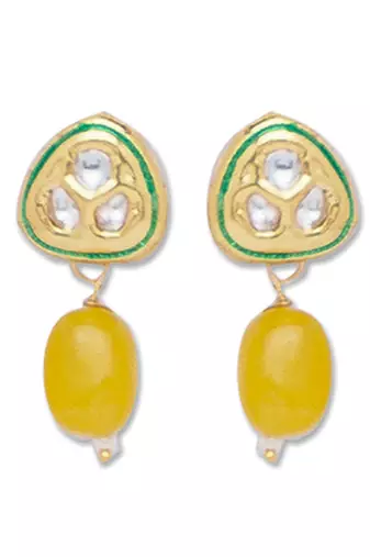 Golden  brass Earrings