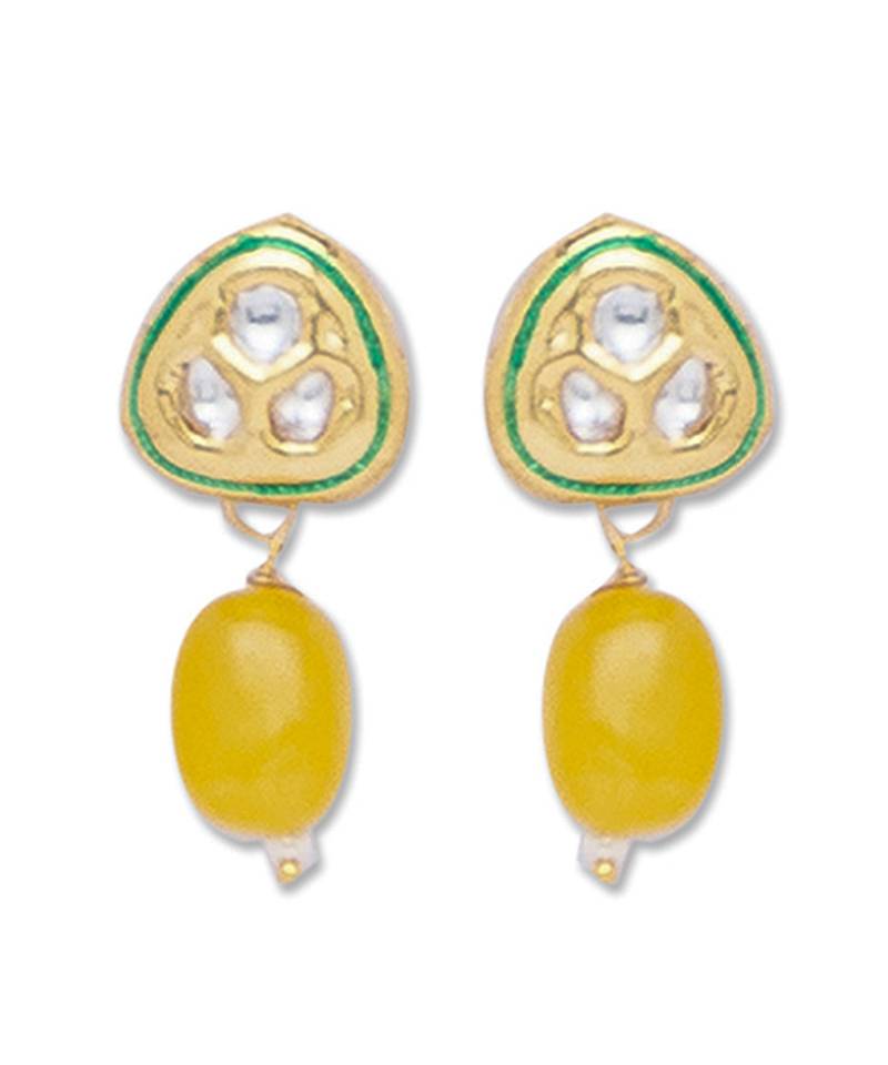 Golden  brass Earrings