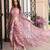 Top And Printed Dhoti Skirt Set With Printed Shrug Set