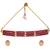 Red crystal necklace-sets