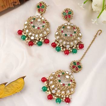 Multicolor pearl jewellery-combo 3