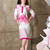 White printed Cotton Kurti