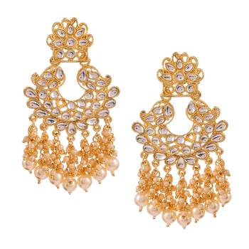 White pearl earrings 5