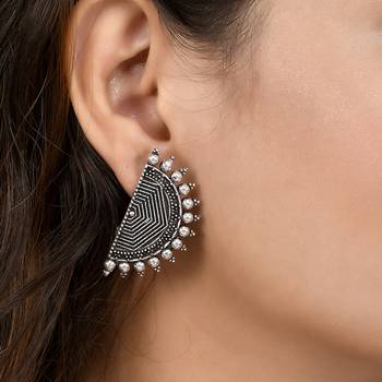 Silver earrings 2
