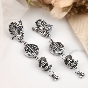 Silver earrings 1