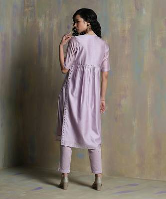 Lilac  Kurta Sets 2