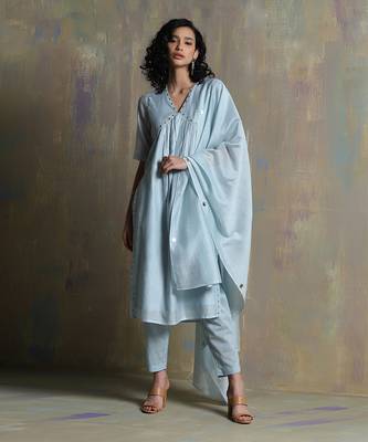 Cool Blue Kurta Sets 1