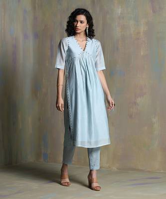 Cool Blue Kurta Sets 3