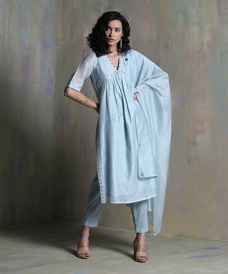 Cool Blue Kurta Sets 6