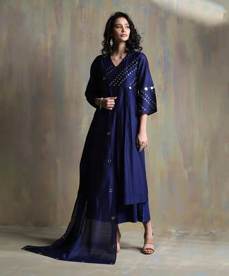 Sapphire Blue Kurta Sets 1