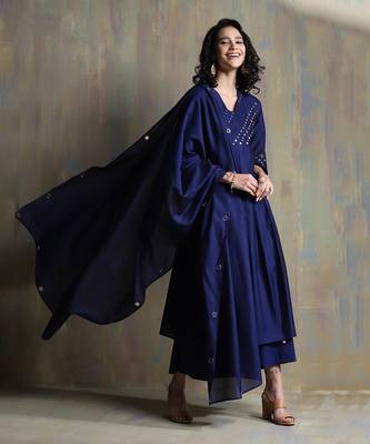 Sapphire Blue Kurta Sets 2
