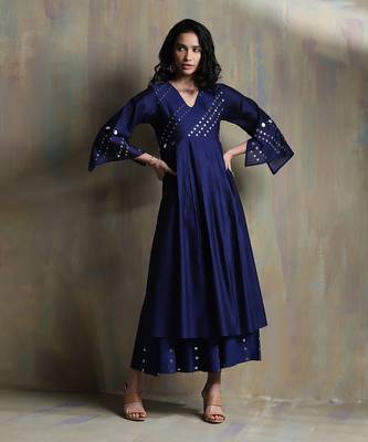 Sapphire Blue Kurta Sets 4