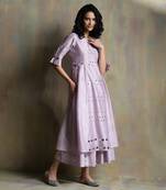 Lilac  Kurta Sets