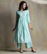 Aqua Green Kurta Sets
