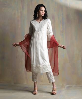 White Kurta Sets 1