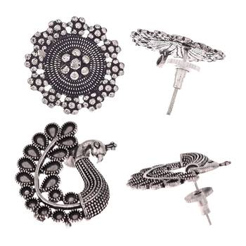Silver earrings 3