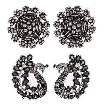 Silver earrings 4