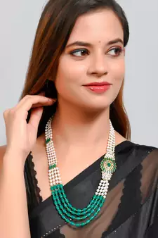 Green necklaces