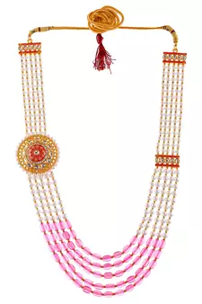 Pink necklaces