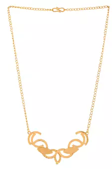 Gold necklaces