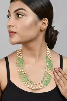 Green necklaces