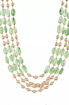 Green necklaces