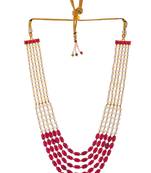 Red necklaces