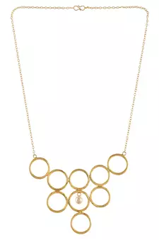 Gold necklaces
