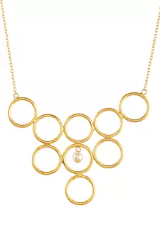 Gold necklaces