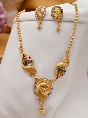 Gold necklace-sets 1