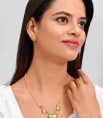 Gold necklace-sets