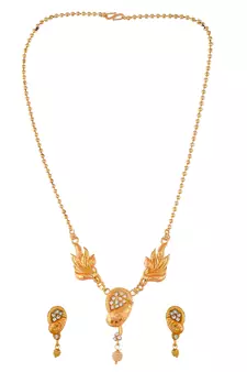 Gold necklace-sets