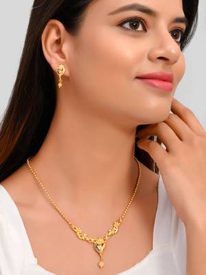Gold necklace-sets 2